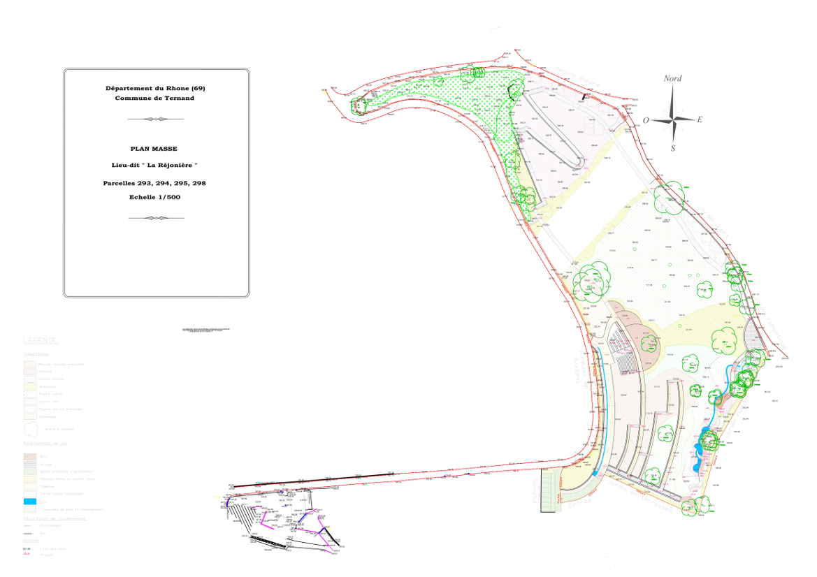 Plan création jardin