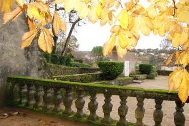 Terrasse jardin historique