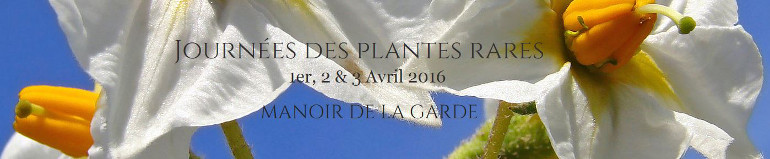 Jardin-Patrimoine vous accueillera sur son stand...