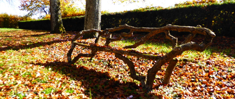 Rocailleurs - Banc en rocaille-parc de Bionay, Lacenas, Rhône