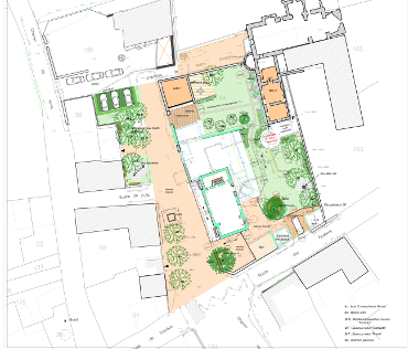 Plan masse projet Jardin-Patrimoine