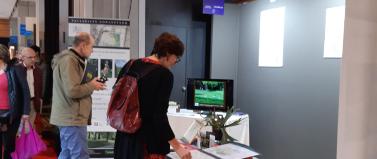 Jardins historique Salon du patrimoine Carrousel du Louvre 2019